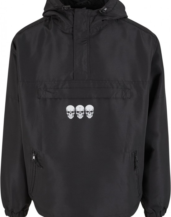 Мъжка ветровка в черно Mister Tee Evolve Skull Мъжка ветровка в черно Mister Tee Evolve Skull