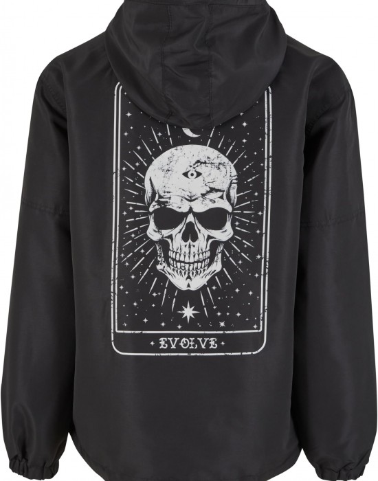 Мъжка ветровка в черно Mister Tee Evolve Skull Мъжка ветровка в черно Mister Tee Evolve Skull
