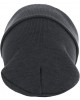 Бийни шапка в цвят графит Beanie Basic Flap Long Version h.char Бийни шапка в цвят графит Beanie Basic Flap Long Version h.char