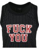 Мъжки черен потник Mister Tee Fuckyou 