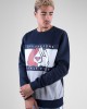 Мъжка блуза в тъмносиньо C&S WL Firstnavy/heather grey 