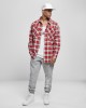 Мъжка риза в червен цвят Spouthpole Checked Woven Shirt SP red 