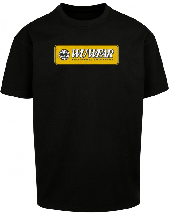 Мъжка тениска в черен цвят WU Wear Earth Logo Oversize Мъжка тениска в черен цвят WU Wear Earth Logo Oversize