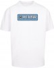Мъжка тениска в бял цвят WU Wear Earth Logo Oversize Мъжка тениска в бял цвят WU Wear Earth Logo Oversize