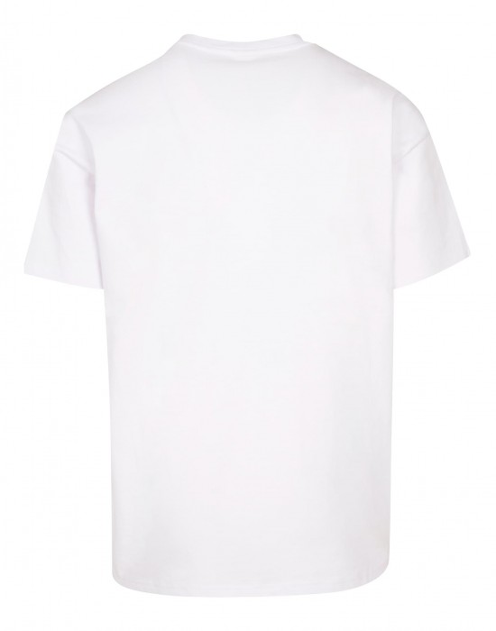 Мъжка тениска в бял цвят WU Wear Earth Logo Oversize Мъжка тениска в бял цвят WU Wear Earth Logo Oversize