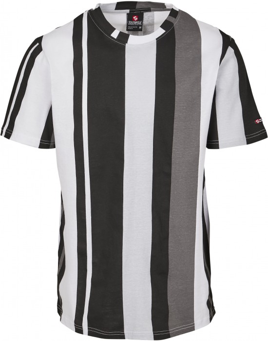 Мъжка тениска в черен цвят Southpole Vertical Block AOP T-Shirt black Мъжка тениска в черен цвят Southpole Vertical Block AOP T-Shirt black
