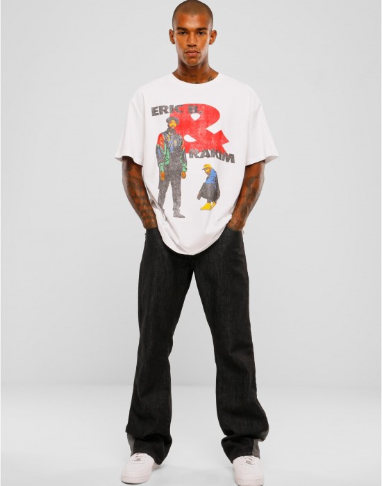 Мъжка тениска в бял цвят, модел Eric B & Rakim Sweat the Technique Oversize Tee Мъжка тениска в бял цвят, модел Eric B & Rakim Sweat the Technique Oversize Tee