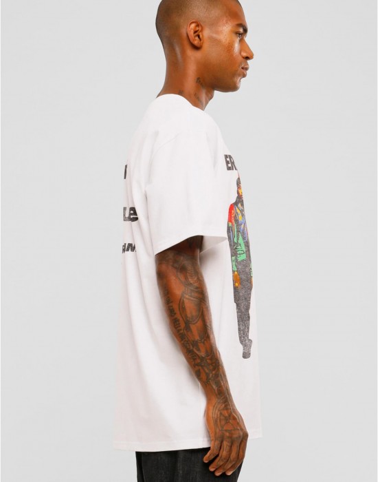 Мъжка тениска в бял цвят, модел Eric B & Rakim Sweat the Technique Oversize Tee Мъжка тениска в бял цвят, модел Eric B & Rakim Sweat the Technique Oversize Tee