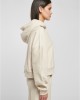 Дамски къс суичър с качулка в цвят екрю Urban Classics Hoody Дамски къс суичър с качулка в цвят екрю Urban Classics Hoody