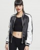  Дамско яке в черно и бяло от Urban Classics Ladies 3-Tone Souvenir 