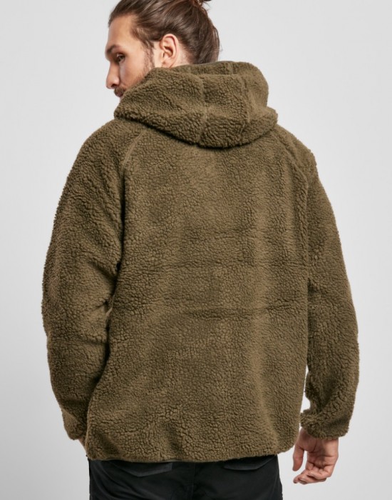 МЪЖКО ПУХКАВО ЯКЕ В ЦВЯТ МАСЛИНА BRANDIT TEDDYFLEECE WORKER МЪЖКО ПУХКАВО ЯКЕ В ЦВЯТ МАСЛИНА BRANDIT TEDDYFLEECE WORKER