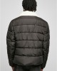 Мъжко зимно яке в черен цвят Urban Classics Sherpa Jacket Мъжко зимно яке в черен цвят Urban Classics Sherpa Jacket