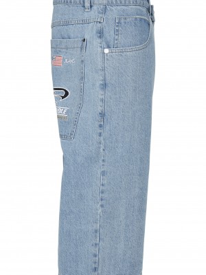 Мъжки къси дънкови панталони в син цвят Southpole Denim Shorts mid blue 