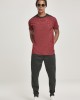 Мъжка тениска в мраморно червен цвят Southpole Shoulder Panel Tech Tee marled red Мъжка тениска в мраморно червен цвят Southpole Shoulder Panel Tech Tee marled red