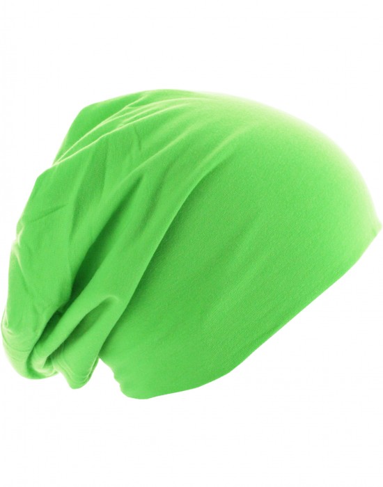 Бийни шапка в неоново зелено MSTRDS Jersey, Аксесоари - Lit.bg