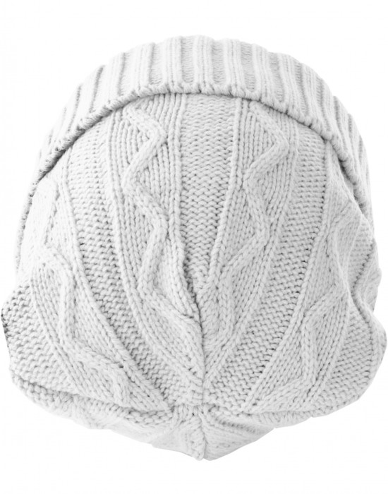 Бийни шапка в бял цвят MSTRDS Beanie Cable Flap, Аксесоари - Lit.bg Бийни шапка в бял цвят MSTRDS Beanie Cable Flap, Аксесоари - Lit.bg