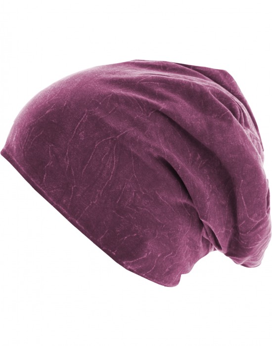 Бийни шапка в лилав цвят MSTRDS Stonewashed Jersey Beanie, Аксесоари - Lit.bg Бийни шапка в лилав цвят MSTRDS Stonewashed Jersey Beanie, Аксесоари - Lit.bg