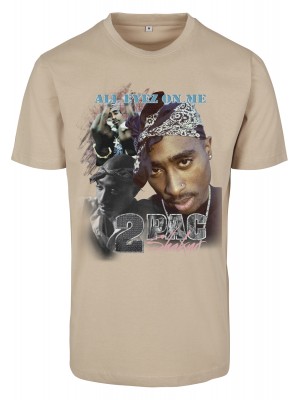 2Pac / Tupac Show Middle Finger & All Eyez On Me Тениска Mister Tee