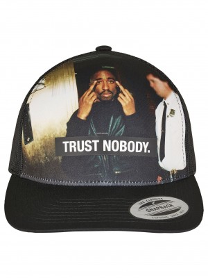 2Pac / Tupac Trust Nobody Retro Trucker Шапка с козирка