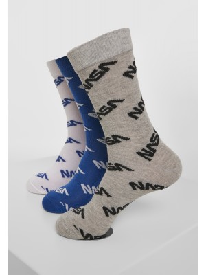 3 чифта чорапи Mister Tee NASA Allover