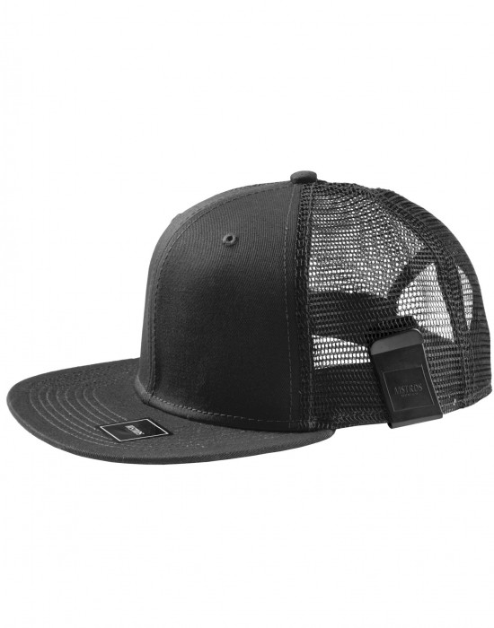 Шапка с козирка в черно MoneyClip Trucker Snapback Cap, Аксесоари - Lit.bg