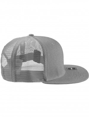 Шапка с козирка в сиво MoneyClip Trucker Snapback Cap