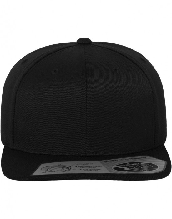 Шапка с козирка в черно 110 Fitted Snapback, Аксесоари - Lit.bg