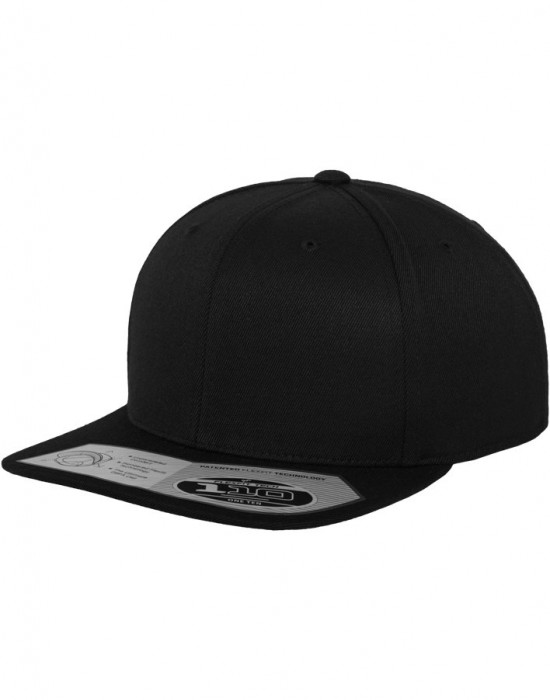 Шапка с козирка в черно 110 Fitted Snapback, Аксесоари - Lit.bg