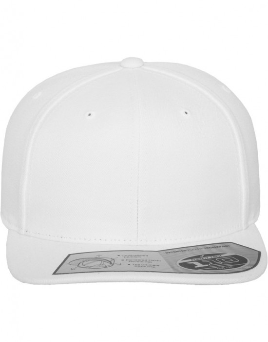 Шапка с козирка в бяло 110 Fitted Snapback, Аксесоари - Lit.bg