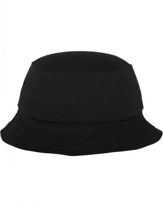 Шапка идиотка в черно Flexfit Cotton Twill Bucket Hat, Аксесоари - Lit.bg