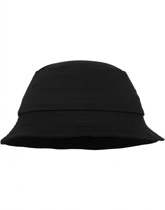 Шапка идиотка в черно Flexfit Cotton Twill Bucket Hat, Аксесоари - Lit.bg