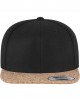 Шапка с козирка в черно Cork Snapback, Аксесоари - Lit.bg