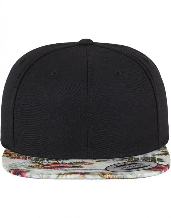 Шапка с козирка в черно Floral Snapback mint one size, Аксесоари - Lit.bg Шапка с козирка в черно Floral Snapback mint one size, Аксесоари - Lit.bg