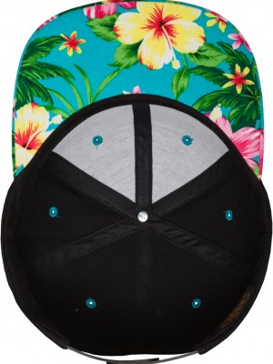 Шапка с козирка в черно Hawaiian Snapback 