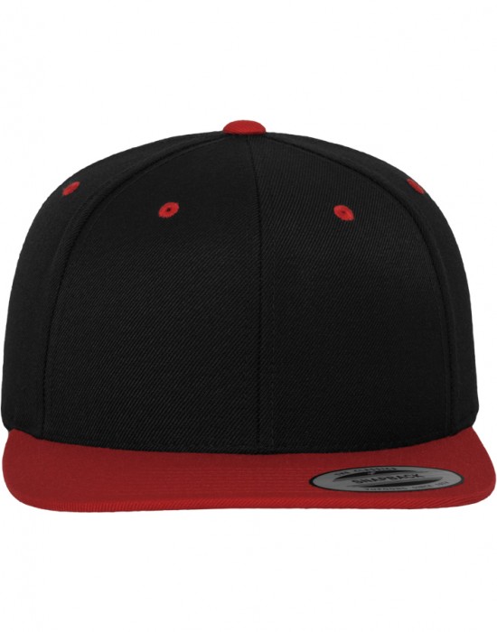 Шапка с козирка в черно Classic Snapback 2-Tone, Аксесоари - Lit.bg