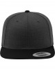 Шапка с козирка в сиво Classic Snapback 2-Tone, Аксесоари - Lit.bg