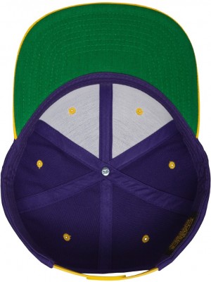 Шапка с козирка в лилаво Classic Snapback 2-Tone