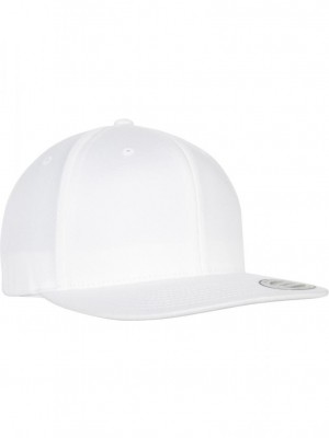 Шапка с козирка в бяло Organic Cotton Snapback