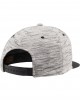 Шапка с козирка в сиво Stripes Melange Crown Snapback, Аксесоари - Lit.bg