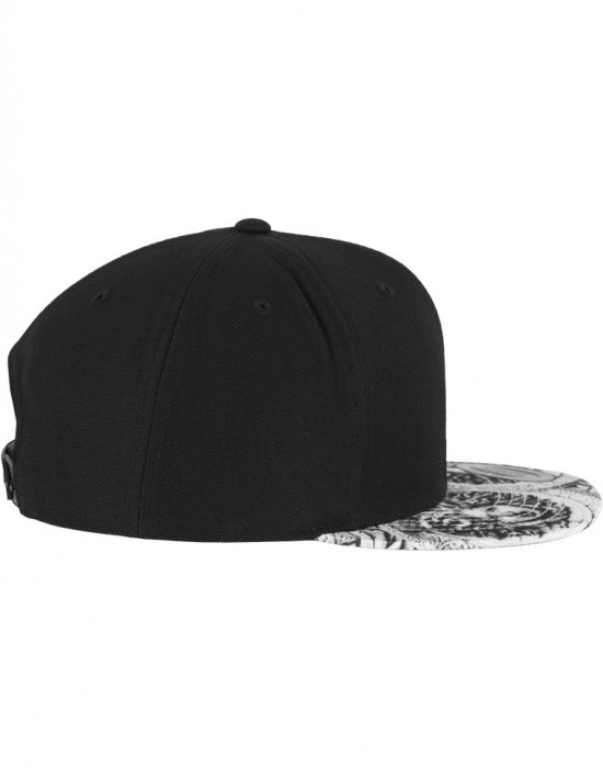 Шапка с козирка в черно Sun King Snapback, Аксесоари - Lit.bg