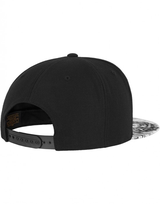 Шапка с козирка в черно Sun King Snapback, Аксесоари - Lit.bg