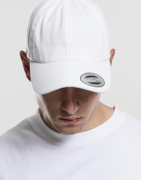Шапка с козирка в бял цвят Low Profile Cotton Twill, Аксесоари - Lit.bg Шапка с козирка в бял цвят Low Profile Cotton Twill, Аксесоари - Lit.bg