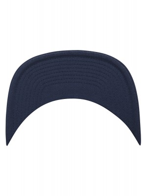 Шапка с козирка в тъмносиньо Flexfit Flat Visor 