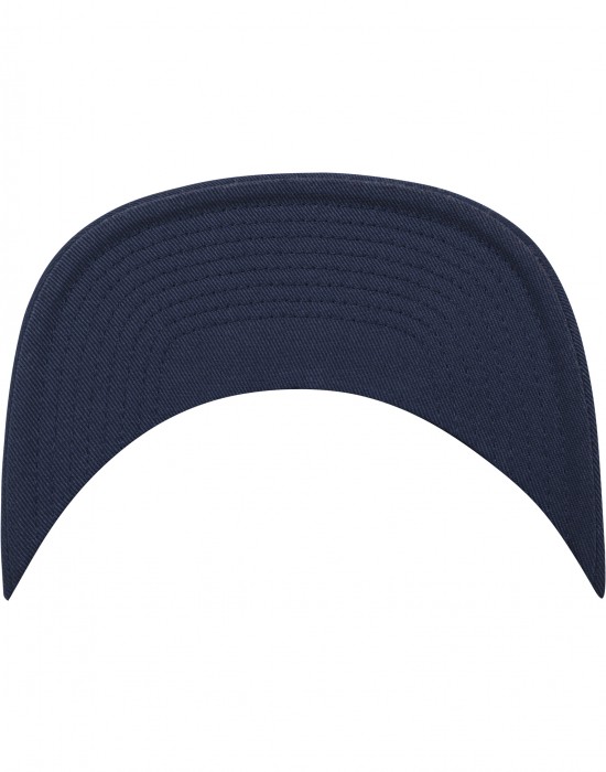 Шапка с козирка в тъмносиньо Flexfit Flat Visor, Аксесоари - Lit.bg