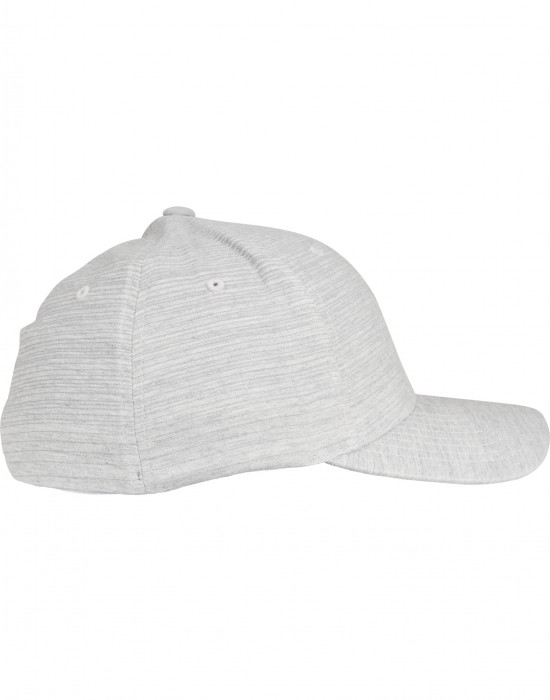 Шапка с козирка в сиво Flexfit Ivory Melange Cap, Аксесоари - Lit.bg