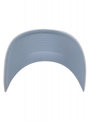 Шапка с козирка в светлосин цвят Flexfit Pastel Melange Cap 