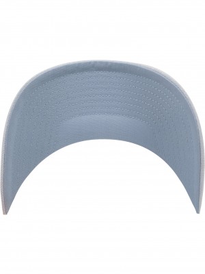 Шапка с козирка в светлосин цвят Flexfit Pastel Melange Cap 