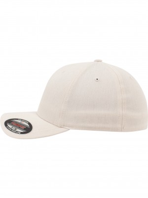 Шапка с козирка в прасковен цвят Flexfit Pastel Melange Cap peach