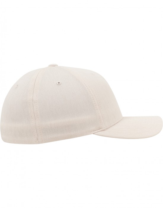 Шапка с козирка в прасковен цвят Flexfit Pastel Melange Cap peach, Аксесоари - Lit.bg