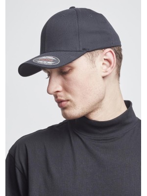 Шапка с козирка в черно Flexfit Organic Cotton Cap